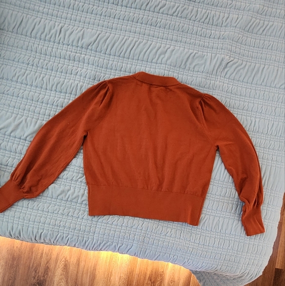 BB Dakota Steve Madden Burnt Orange Sweater Size Medium NWOT - Picture 2 of 4
